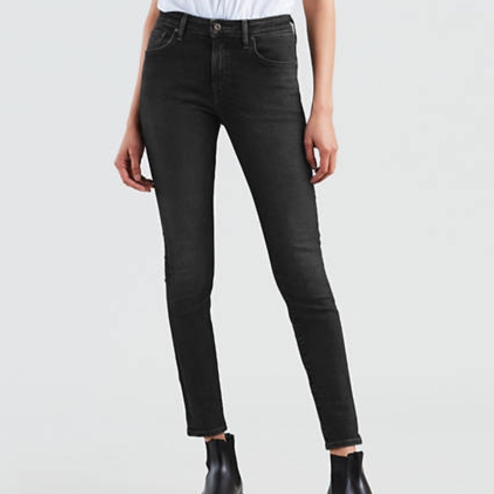 levis 721 high rise skinny jeans